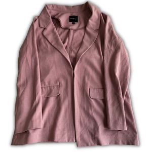 LIVERPOOL Boyfriend Blazer with Princess Darts Aster Mauve